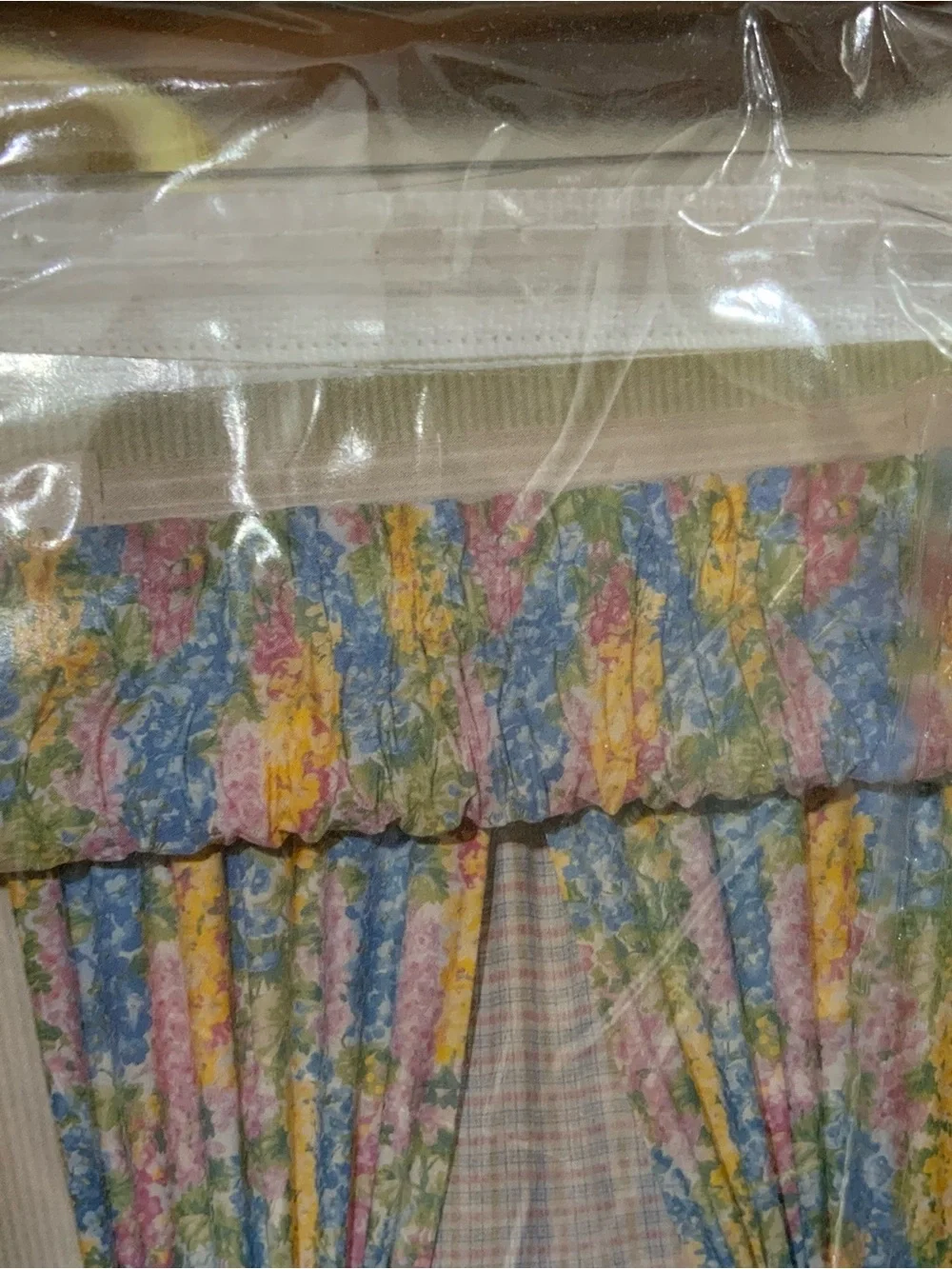 Vintage Waverly Window Fashions Balloon Valance 87